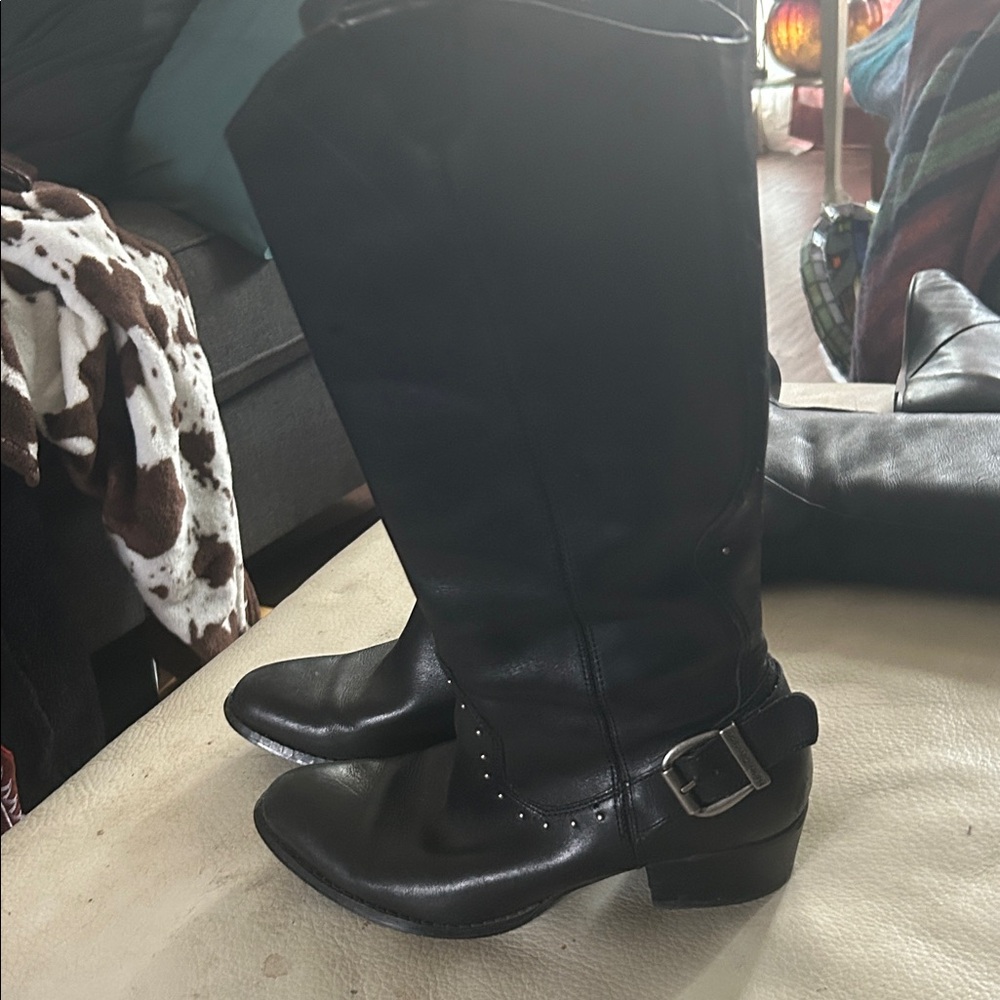 Harley-Davidson Black Combat Boots